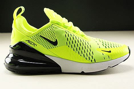 nike air max 270 schwarz weiss neon gelb|Air Max 270 shoes.